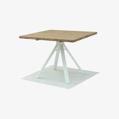 Olivia's Skyline Alaska Silver Walnut Square Outdoor Dining Table