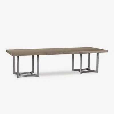 Olivia's Andrew Martin Ashton 8 -10 Seater Extending Dining Table Light Brown