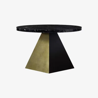 Olivia's Andrew Martin Reagan Dining Table Black / Small