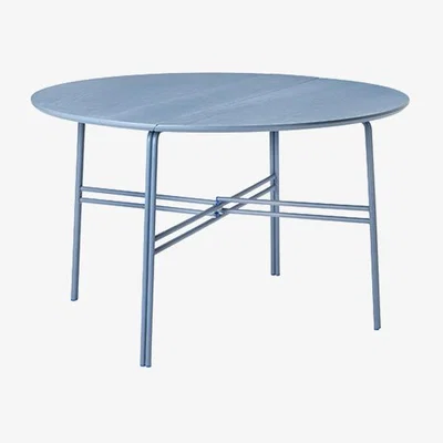 Olivia's Broste Copenhagen Oda 4 Seater Dining Table Blue