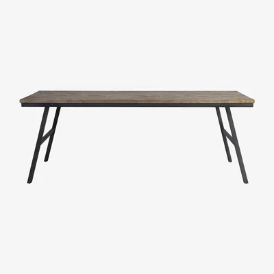 Olivia's Light & Living Comasa Dining Table Antique Grey