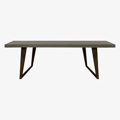 Olivia's Fuhrhome Grey / Brown Hamburg Dining Table