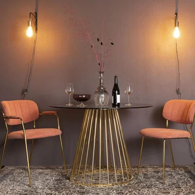 Olivia's Olivia's Nordic Living Collection - Fokus Dining Table in Gold
