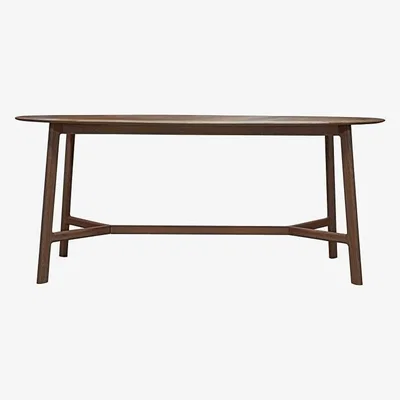 Olivia's Gallery Direct Madrid Dining Table / Walnut / Oval