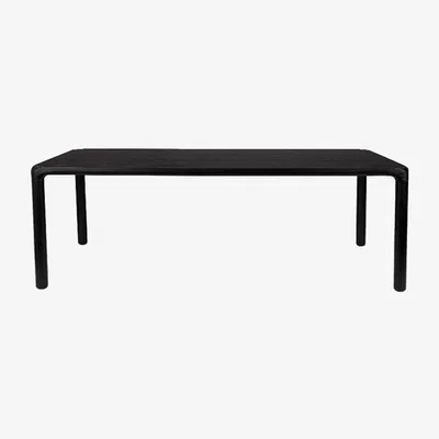 Olivia's Zuiver Storm 6 Seater & 8 Seater Dining Table Black / Black / Large