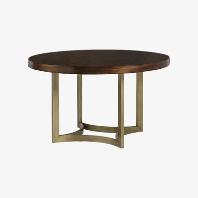 Olivia's Andrew Martin Chester Brown Dining Table