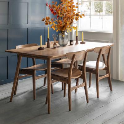 Olivia's Garden Trading Kersoe 4 Seater Dining Table Walnut