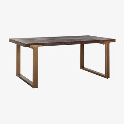 Olivia's Richmond Cromford Brown 6-8 Seater Dining Table