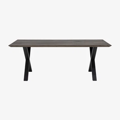 Olivia's Bloomingville Maldon Dining Table in Brown Oak