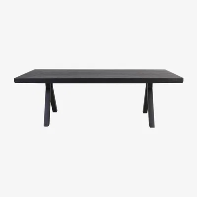 Olivia's Light & Living Muden Dining Table Black