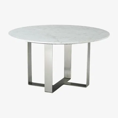 Olivia's TA Studio Adley 6 Seater Dining Table Gunmetal