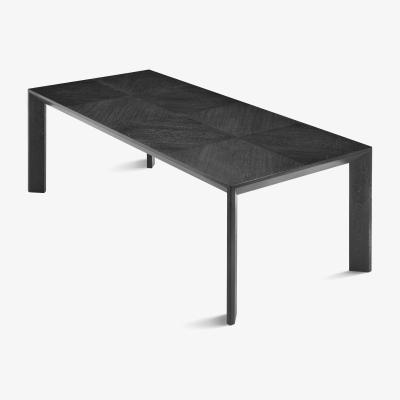 Olivia's Eichholtz Tremont Dining Table in Charcoal Grey Oak Veneer
