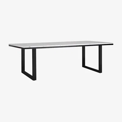 Olivia's Richmond Lexington White 6-8 & 8-10 Seater Dining Table / Large