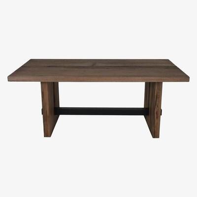 Olivia's Libra Dining Table Boston Oak Dining Table