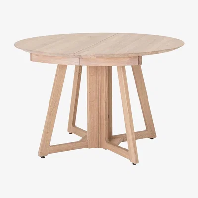 Olivia's Bloomingville Owen Extending Dining Table in Natural Oak