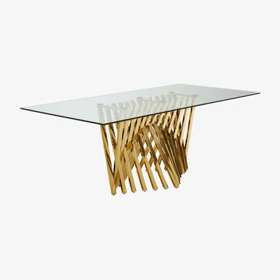 Olivia's Olivia's Areo Gold Dining Table