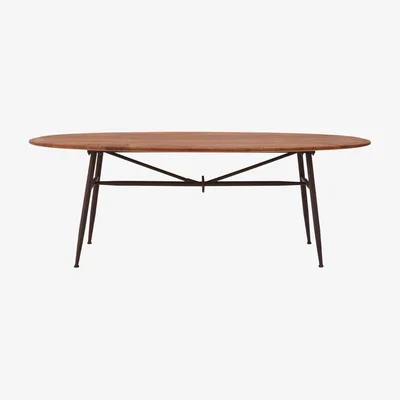 Olivia's Olivia's Soft Industrial Collection - Freyja Oval Dining Table