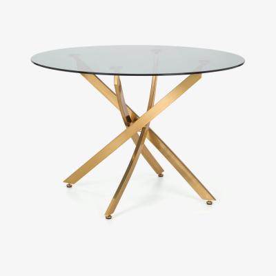 Olivia's Olivia's Mantero Round Glass Dining Table