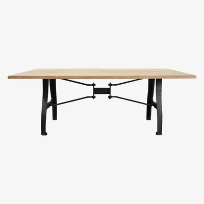Out & Out Original District 8 - Dining Table - Weathered Oak