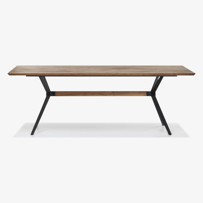 Out & Out Original Ohio - Rustic Oak Dining Table – 180cm