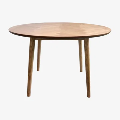 Out & Out Original Parquet Round Dining Table - 120cm