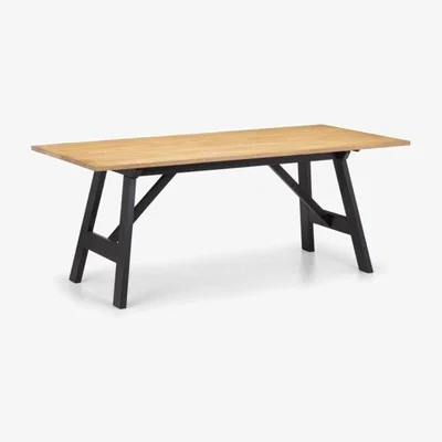 Downtown Julian Bowen Hockley Table Black/Oak