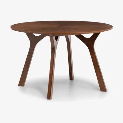 Downtown Julian Bowen Huxley Round Table Walnut