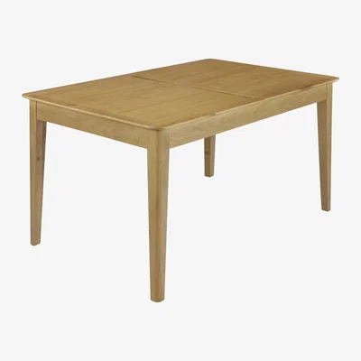 Downtown Hardwick Oak Small Extending Dining Table In LightWood