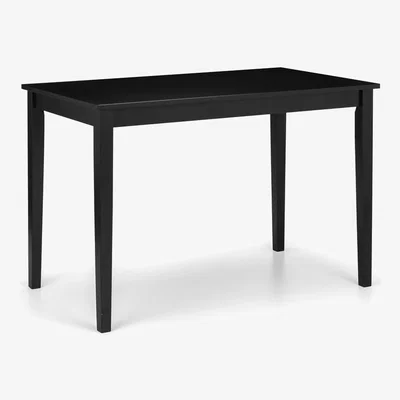 Downtown Julian Bowen Hudson Dining Table - Black