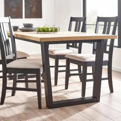 Downtown Julian Bowen Hilton Dining Table In Oak