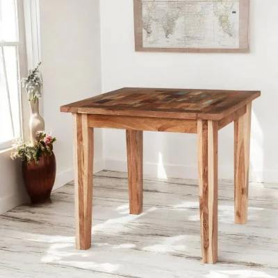OAT Home Westport Wooden Square 88cm Dining Table