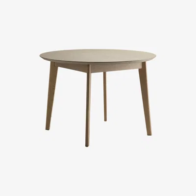 Perch and Parrow Travis Round Dining Table in Natural