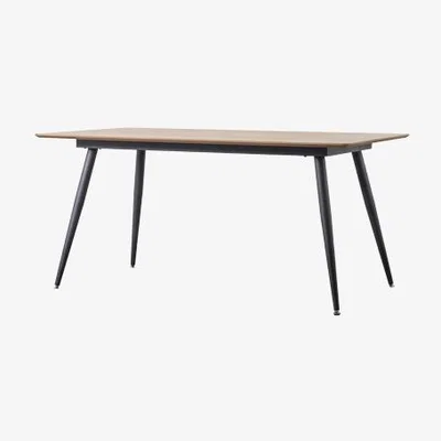 Perch and Parrow Round-Up Rectangle Dining Table in Oak