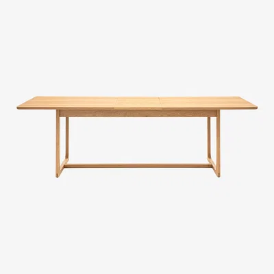Perch and Parrow Whittle Extendable Dining Table in Natural