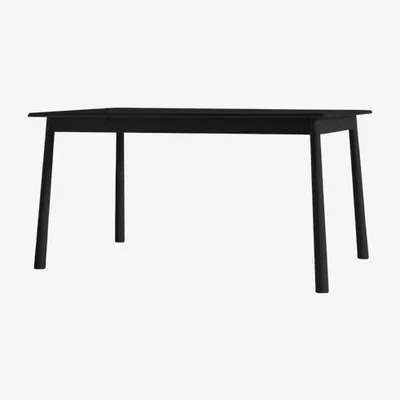 Perch and Parrow Rebecca Dining Table in Black