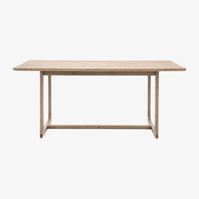 Perch and Parrow Whittle Dining Table in Smoked