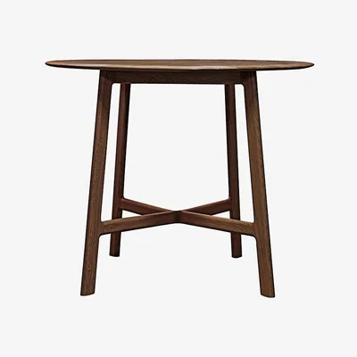 Perch and Parrow Menorca Walnut Round Dining table