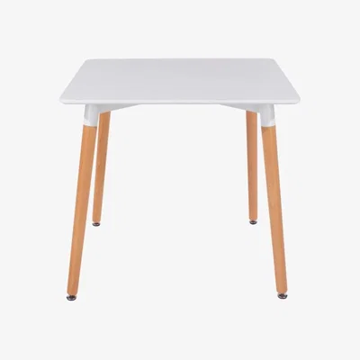 The Range Aspen Square Dining Table  - White