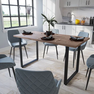 The Range Shefa Line Seattle 140 cm Dining table  - Tobacco Oak