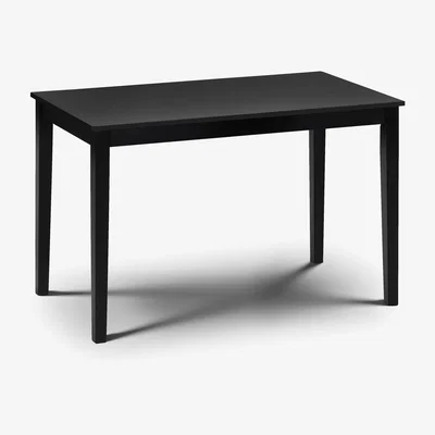 The Range Hudson Black Dining Table - Black
