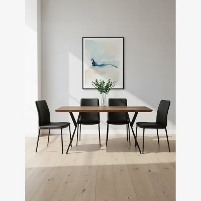 The Range Arron Dining Table - Brown