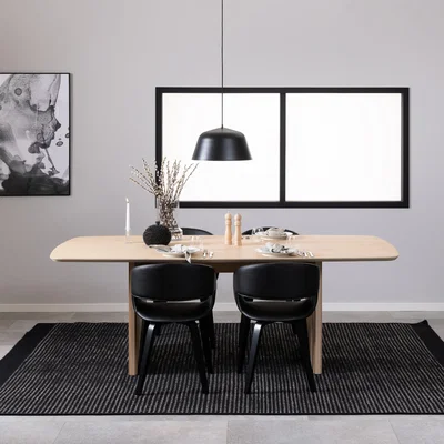 The Range Christo Dining Table in Oak 220x105cm - Oak