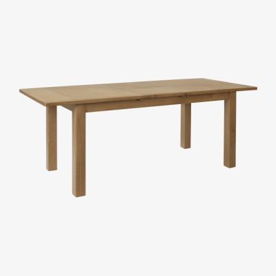 The Range Cambridge 1.6 M Extending Dining Table - Rustic Oak