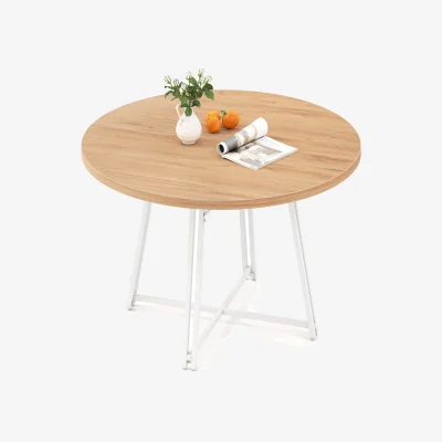 The Range Dining Table Round Kitchen Table - Natural