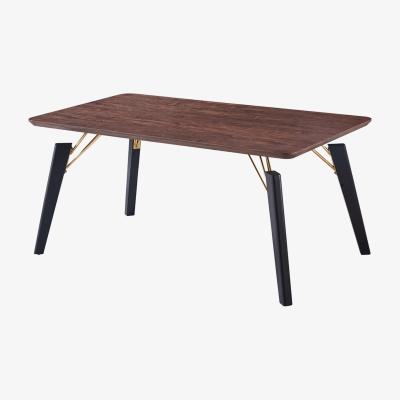 The Range Cosmo LUX Dining Table Single - Walnut