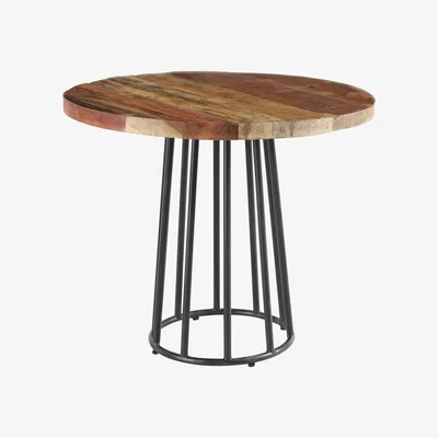 The Range Reclaimed Boat Round Dining Table - Multicolour
