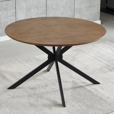 The Range Perugia 120cm Diameter Round Dining Table - Oak