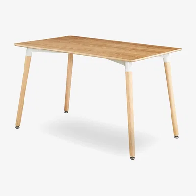The Range Halo 4 or 6 Seating Dining Table Single - Oak