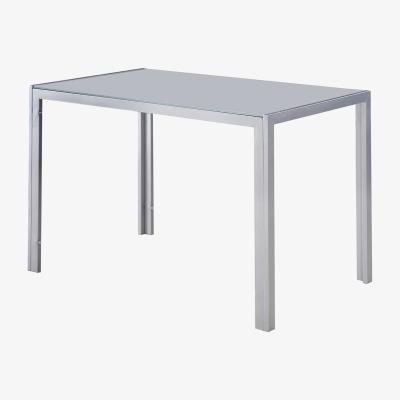 The Range Dripex Modern High Gloss Dining Table  - Grey