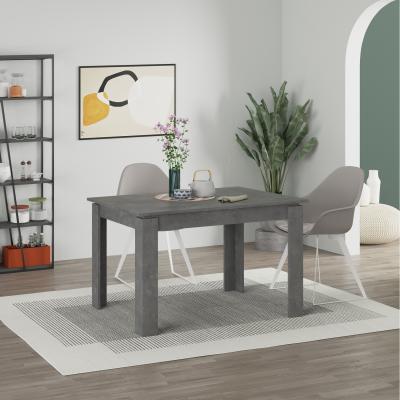 The Range Tolmen Extendable Dining Table Rectangular Table 4-Seater 120cm - Grey